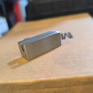 4 cm recht roestvrijstalen displaylabel prijskaartje visitekaartje desktop notitieblok berichtbasisstandaard desktop organizer - Product Image 6