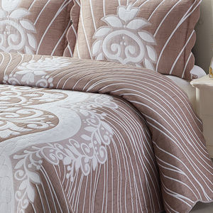 ערכת quilt quilt סט עיצוב אלגנטי עם כרית פוליאסטר עבור חתונות בתי חולים בבתי חולים - Product Image 4