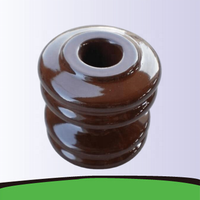 Aislante de Carrete de Porcelana, Aislante de Bobina, Aislante de Espiral ANSI 53-2 ANSI 53-1 ANSI 53-3