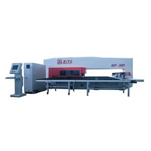 Full Automatic Electric CNC Turret Punching Machine single and dual Servo drive with Japan System