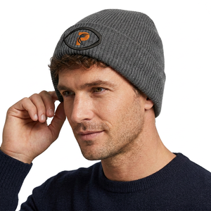 Custom Knit Cuffed 100% Acrylic Slouchy Beanie Image Style Unisex Adult Size Street Wear Private Woven Label Logo <b>Prime</b> Bags - Product Image 2