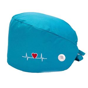Gorro Quirúrgico de Algodón con Logotipo Personalizado al por Mayor, Gorro de Enfermera con Forro de Satén para Médico - Product Image 1