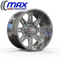 Jantes de camion forgées sur mesure MAX FORGED 24x14 26x14 28x14 8x170 8x180 pour Ford F250 F350 pour GMC Sierra 2500HD