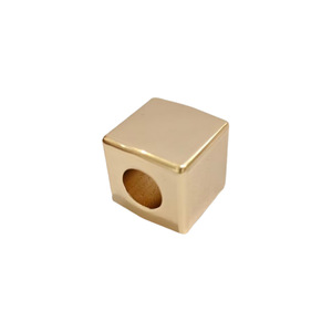 Colgante cúbico de aleación de zinc, 19mm de diámetro interior, 9,8mm, para bolsos, artículos de cuero, alta calidad - Product Image 2