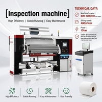 Machine d'inspection d'étiquettes directe d'usine avec système d'inspection à indice de sécurité élevé et durabilité accrue.