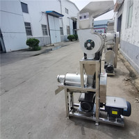 Industriële spiraalpers-sapcentrifuge motor voor fruitverwerkingsbedrijven, hoge productiviteit, roestvrij staal, voor het persen van groenten en fruit