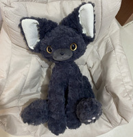 Boneka Kucing Jerman 40cm Pupil Berbeda, Isi Kapas PP Super Lembut, Hadiah Ulang Tahun, Hadiah Pasangan, Hadiah Liburan, Mainan Mesin Cakar, Menenangkan