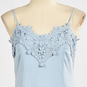 Venta directa de fábrica, vestido sin mangas 100% viscosa, precio competitivo, vestido de verano sin mangas - Product Image 5