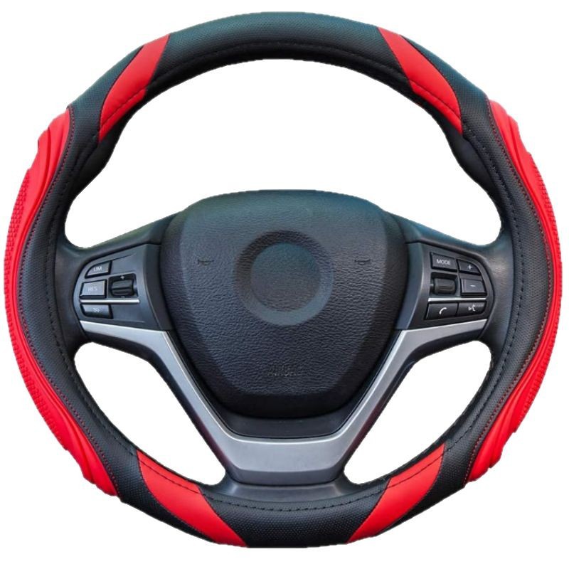 LCRTDS SK02 Classic Concave Convex Massage Steering Wheel Cover - Universal Car Interior Accessories