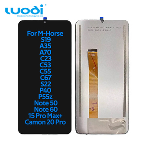 LCD Digitizer màn hình cảm ứng thay thế cho điện thoại di động M-HORSE C55 S19 A35 A70 C23 C53 C67 note50 note60 Camon 20 Pro sửa chữa điện thoại - Product Image 1
