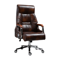 Haute qualité renouvelable inclinable en cuir Pu patron chaise de bureau exécutif roues Massage chaise d'ordinateur de haute qualité