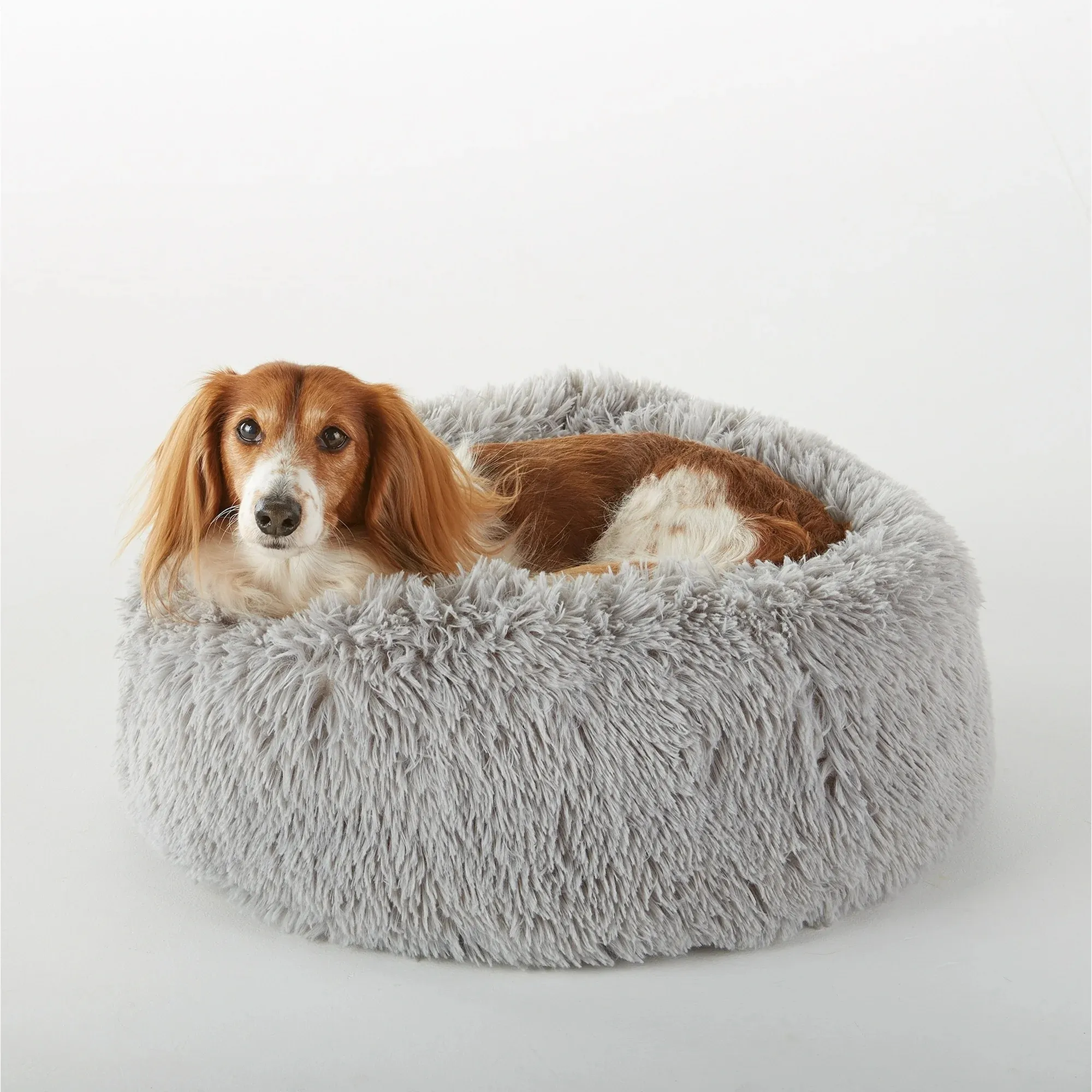 Accessori per animali domestici più venduti caldi letti rotondi per cani da compagnia di lusso per animali domestici divano letto