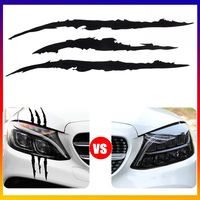 Autocollant de voiture YECAI Ghost Claw, réfléchissant, imperméable, pour phares, protection contre les rayures, pour voiture, camion, SUV, compatible avec BMW, Toyota, Honda