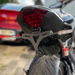 Para Yamaha MT <span class=keywords><strong>07</strong></span> MT07 <span class=keywords><strong>FZ</strong></span>-<span class=keywords><strong>07</strong></span> FZ07 2013-2019 2020 2021 <span class=keywords><strong>2022</strong></span> 2023 2024 Accesorios Eliminador de Guardabarros y Marco de Matrícula para Motocicleta - Product Image 2