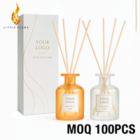 Diffuseur de parfum d'ambiance personnalisé LF, 130 ml, lot de 2, pour la maison, aromathérapie, cadeau pour le salon, la chambre à coucher, décoration