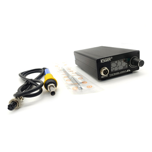 Trạm Hàn kỹ thuật số <span class=keywords><strong>ksger</strong></span> <span class=keywords><strong>T12</strong></span> với loại đầu nhíp - Product Image 1