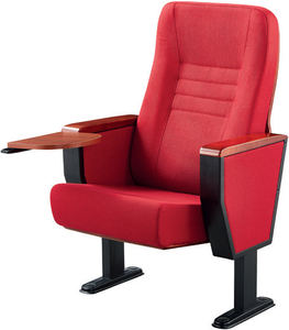 Logotipo personalizado de fábrica directa, Color, estilo moderno, tablero de <span class=keywords><strong>escritura</strong></span> de enclavamiento acolchado, silla de auditorio de púlpito de iglesia para uso escolar - Product Image 5