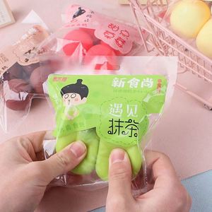 Japanese-Style Colorful Matcha Cheese Squishy Fidget <b>Squeeze</b> Stress Relief <b>Ball</b> for Kids and Adults for Girls - Product Image 2