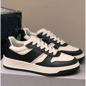 Zapatos Casuales de Diseño de Alta Gama, Transpirables, con Cordones, Antideslizantes, Parte Superior de Cuero Genuino, Combinación de Colores Clásica, Tendencia de Moda - Product Image 2