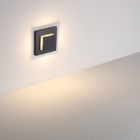 Lampe à encastrer murale blanche de style moderne 3W pour escalier