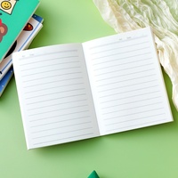 A6 Perfect Bound Notebook Cartoon Shopping Beer Appel Kat 60 Bladzijden 80gsm Gelinieerd Afgeronde Hoeken Zakformaat Notebook School Groothandel