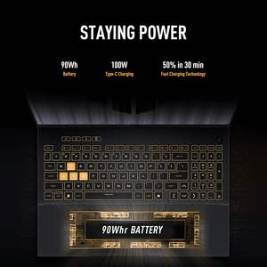 สำหรับ F16เกม TUF 16นิ้ว FHD + 165HZ จอแสดงผล1610 Intel Core 13450HX I5 16GB RAM SSD Windows 11 Home US ปลั๊ก10-core 4.6GHz - Product Image 4