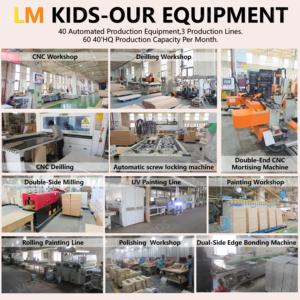 Lm trẻ em kệ sách lưu trữ tủ rắn gỗ xoay tủ sách Thư Viện đồ nội thất trẻ em kệ sách xoay kệ sách - Product Image 5