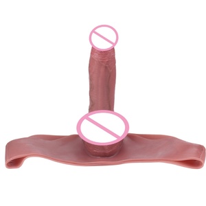 SXXY Strap on <b>Dildo</b>,Strap on Harness Lesbian Sex Toys Hollow <b>Dildo</b> Silicone Wearable <b>Dildos</b> High Elasticity Sex Toys for Couples - Product Image 6