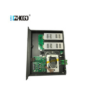 Amplificador Óptico EDFA Hengchi HCEA-1550-4*16dBm 1550nm de 4 Puertos, Equipo de Fibra Óptica FTTH, Conectores SC/APC y SC/PC, -4~+10dBm