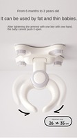 Support mural pliable pour baignoire bébé sans perçage, fixation par ventouse, cadre de support pour salle de bain de bébé