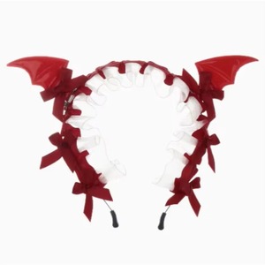 Nouveau Bandeau de Carnaval en Maille Fait Main pour Femme, Thème Halloween, Fête des Morts, Fête des Fantômes, Fête des Araignées et des Fleurs, Style Européen et Américain - Product Image 4