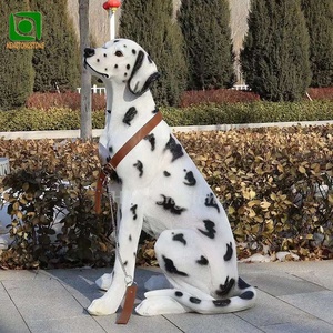 Statue <span class=keywords><strong>de</strong></span> <span class=keywords><strong>chien</strong></span> décorative grandeur nature en résine <span class=keywords><strong>de</strong></span> fibre <span class=keywords><strong>de</strong></span> verre, artisanat 3D, étanche, personnage <span class=keywords><strong>de</strong></span> <span class=keywords><strong>film</strong></span> et <span class=keywords><strong>de</strong></span> télévision, objet <span class=keywords><strong>de</strong></span> collection artistique - Product Image 2