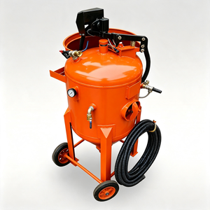Mesin Sandblasting Bebas Debu untuk Fasilitas Wisata, Kabinet Pengolahan Permukaan Ornamen Logam <span class=keywords><strong>Matte</strong></span> untuk Pahatan Lanskap - Product Image 1