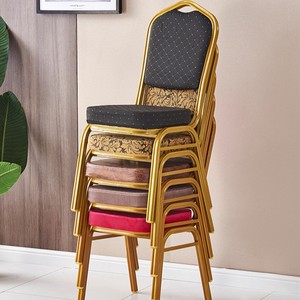 Sedia da Pranzo in Metallo Nera Impilabile Economica per Hotel, Ristoranti, Feste, <span class=keywords><strong>Eventi</strong></span>, Matrimoni, Chiese, Scuole, Sale Conferenze, Design Moderno - Product Image 4