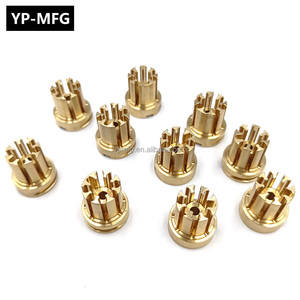 Tùy Chỉnh Cnc Các Bộ Phận Công Kim Loại Bóng Bàn Bút Vàng Với Brass Chủ Công Nghiệp <span class=keywords><strong>Micro</strong></span> Gia Công 3 4 <span class=keywords><strong>5</strong></span> Trục 0.01Mm Hoặc Tùy Chỉnh - Product Image 2