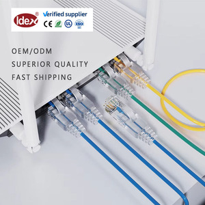 IdeaLink Patchkabel Cat6a Slim 10G UTP Ethernetkabel Ultradunne RJ45 Koperen Netwerk Patchkabel voor Hoge Dichtheid Datacenters - Product Image 1