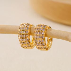 Boucles d'oreilles tendance motif fleur à quatre feuilles, en acier titane de haute qualité avec incrustation de météorite, potentiel de marketing viral, vente en gros mixte - Product Image 2