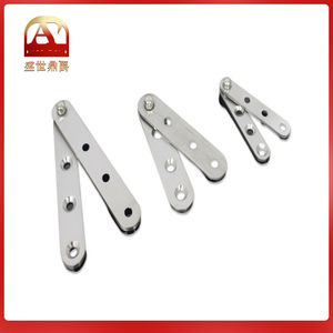 Bisagra de Acero Inoxidable para Muebles, 4 mm, Montaje Empotrado, Herraje Duradero para Cajones, Diseño Moderno, Tamaños Pequeño, Mediano y Grande - Product Image 5