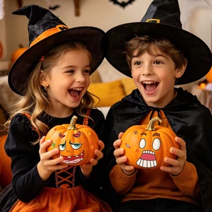 Pegatinas <span class=keywords><strong>de</strong></span> tatuajes temporales creativas <span class=keywords><strong>de</strong></span> <span class=keywords><strong>Halloween</strong></span> con diseño <span class=keywords><strong>de</strong></span> <span class=keywords><strong>cara</strong></span> <span class=keywords><strong>de</strong></span> <span class=keywords><strong>calabaza</strong></span> mate para el Día <span class=keywords><strong>de</strong></span> los Muertos, <span class=keywords><strong>cara</strong></span> <span class=keywords><strong>de</strong></span> fantasma - Product Image 3