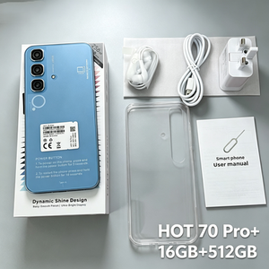 โทรศัพท์มือถือ Unlocked Hot70 Pro+ 5G หน้าจอ 7.3 นิ้ว HD+ ชิปประมวลผล Deca Core Snapdragon 8 Gen3 ระบบปฏิบัติการ Android 14 หน่วยความจำ 16GB ความจุ 256GB กล้อง 108MP แบตเตอรี่ 7800mAh - Product Image 6