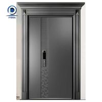 Puerta de Acero Inoxidable Resistente al Agua Prima Luxury Villa para Proyectos Comerciales, Apartamentos, Hoteles y Exteriores - Garantía de 5 Años