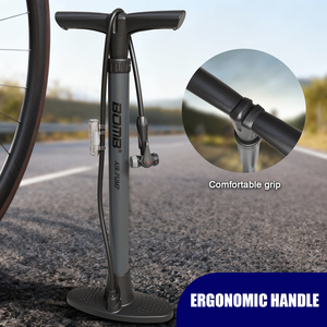 Bomba de Bicicleta BOMB, Bomba de Aire para Bicicleta, Bomba de Piso, Bomba Manual, Barril Largo de Acero, 130 PSI, Venta al Por Mayor OEM - Product Image 4