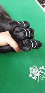 ผมต่อจากผมมนุษย์แบบ100% ผมต่อแบบหยิกของชาวอินเดียแบบไม่ผ่านกระบวนการทำสีเดียวสีน้ำตาลผสม - Product Image 5