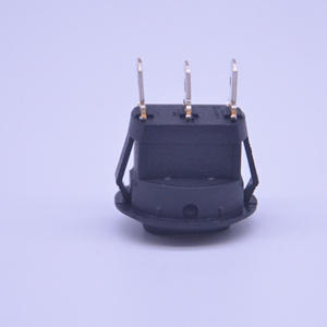 Forme ronde de haute qualité 3 positions 3 voies 20 mm <span class=keywords><strong>SPTT</strong></span> interrupteurs à bascule de couleur noire - Product Image 6