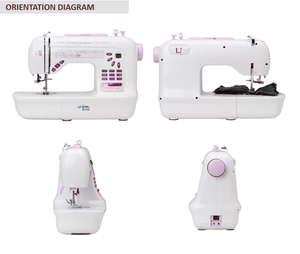 Máquina <span class=keywords><strong>de</strong></span> Coser Computarizada Profesional UFR-787 con <span class=keywords><strong>Enhebrador</strong></span> Automático <span class=keywords><strong>de</strong></span> <span class=keywords><strong>Agujas</strong></span> y Múltiples Puntadas para Pequeñas Empresas - Product Image 2