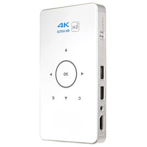 Proyector de Video Mini 3D de Diseño Moderno, Proyector DLP Inteligente con Panel Táctil S905x, Batería, Android, 4k, Beamer - Product Image 3