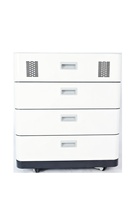 Batterie au lithium modulaire LiFePO4 Plug-and-Play 51,2 V 15 kWh/30 kWh empilable, marque ECOSUN, sortie 5-10 kW, solaire hybride commercial