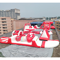 Parc aquatique gonflable pour sports nautiques, pour piscines, centres de villégiature, jeux aquatiques sur la plage, équipement de parc aquatique gonflable