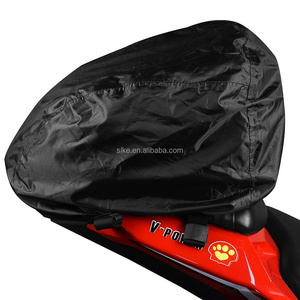Sac à dos pour moto avec couverture anti-poussière et imperméable, serrure à code, sac à main, sac de siège arrière, sac de queue de moto - Product Image 4