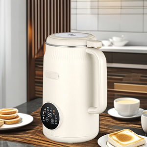 Máquina para hacer leche de soja, calefacción eléctrica portátil, licuadora de 1200ML, procesador de alimentos, máquina para hacer leche de nuez, máquinas de leche de soja - Product Image 2